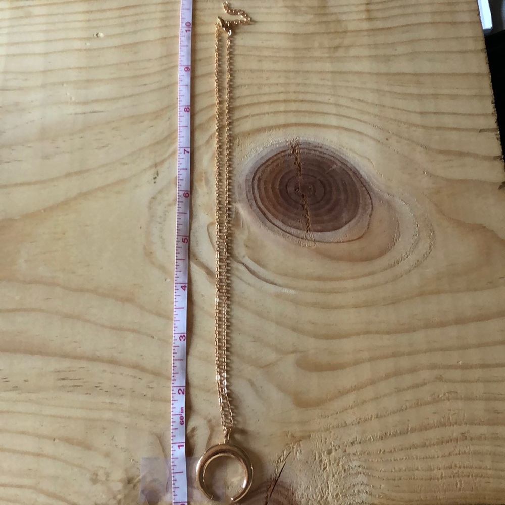 NWT cute gold necklace